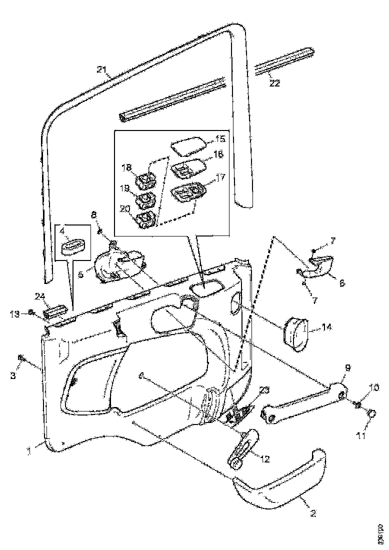 Buy 2123217 TRIM PANEL SCANIA