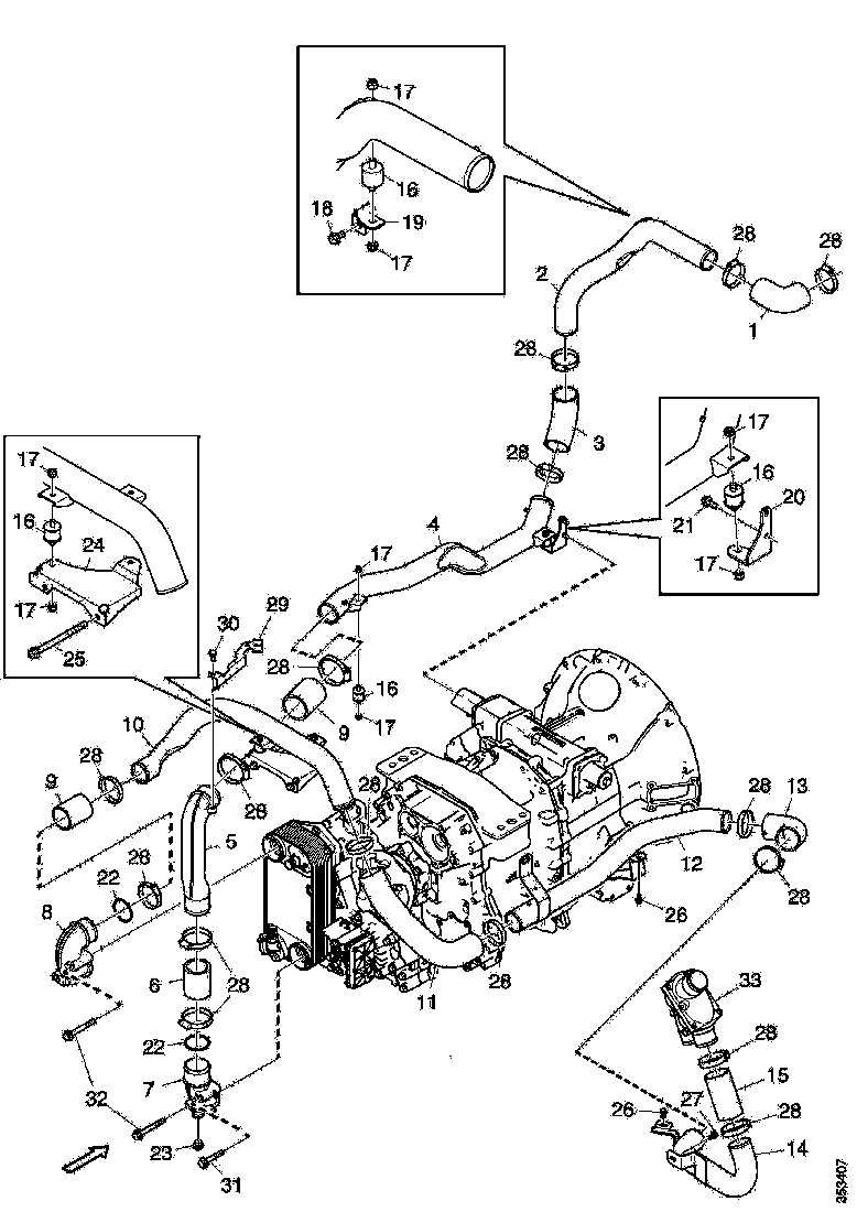 Buy 2123539 COOLANT PIPE SCANIA