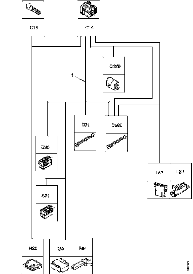 Buy 2123807 CABLE HARNESS SCANIA