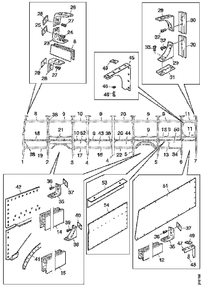 Buy 2124707 STIFFERING PLATE SCANIA