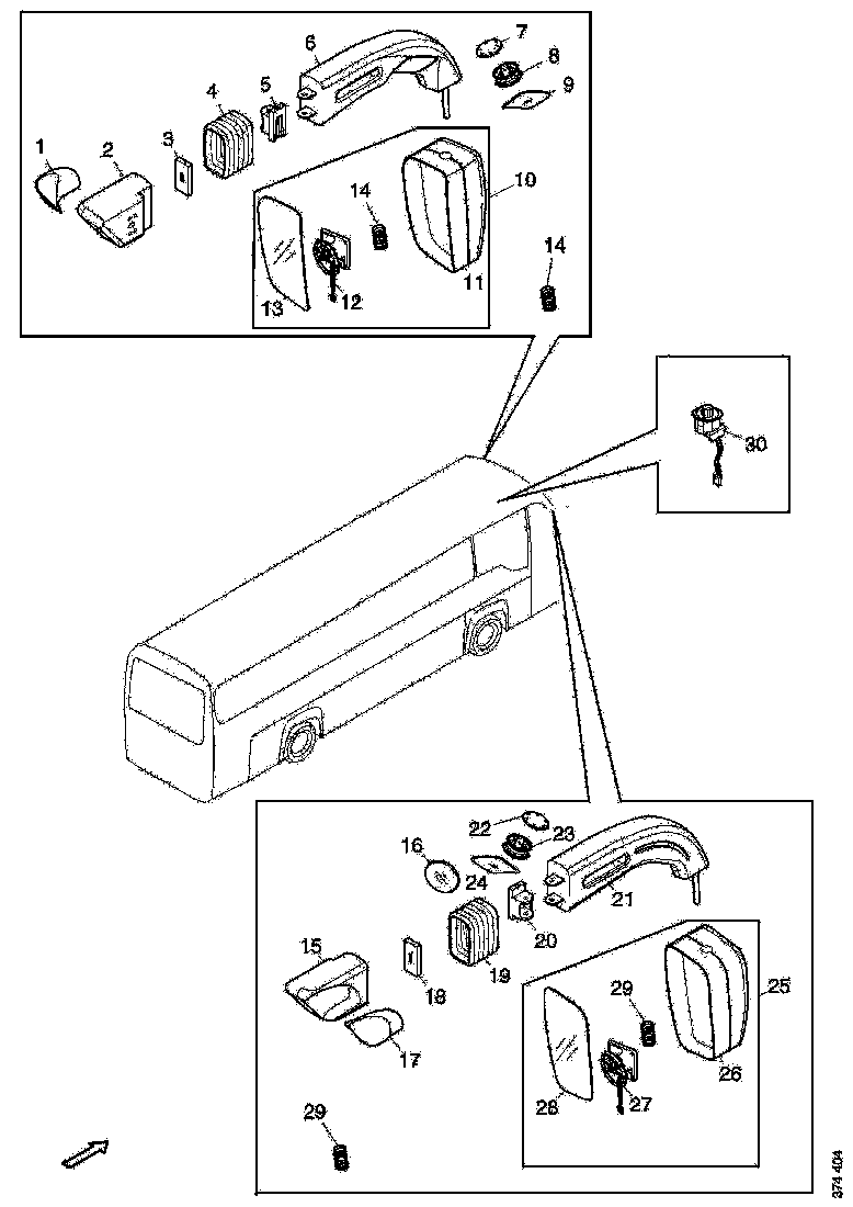 Buy 2125077 RE VIEW MI SCANIA