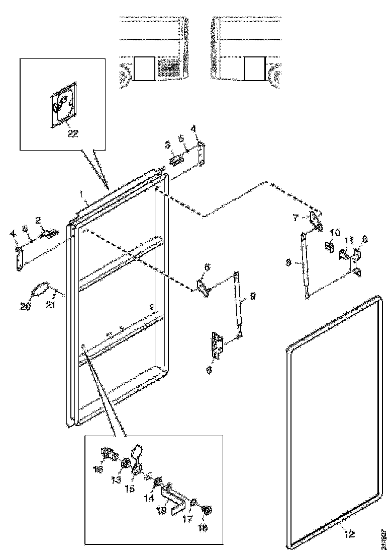 Buy 2127051 INSPECTION HATCH SCANIA