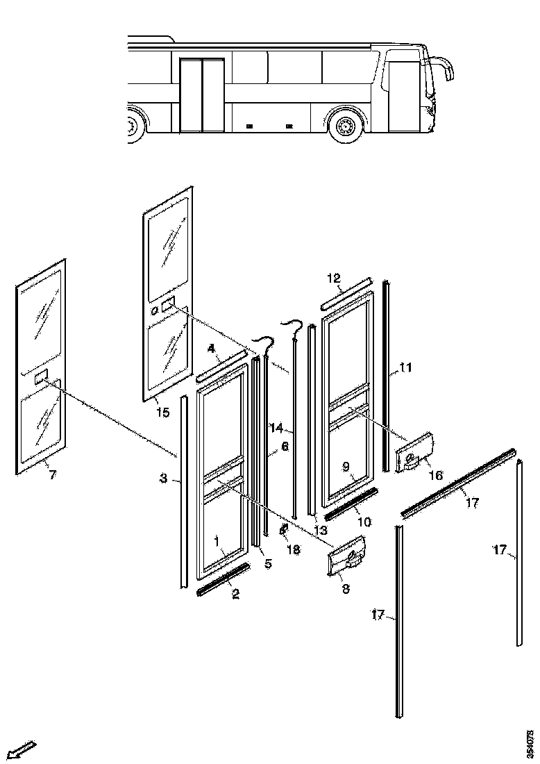 Buy 2127659 DOOR LEAF SCANIA
