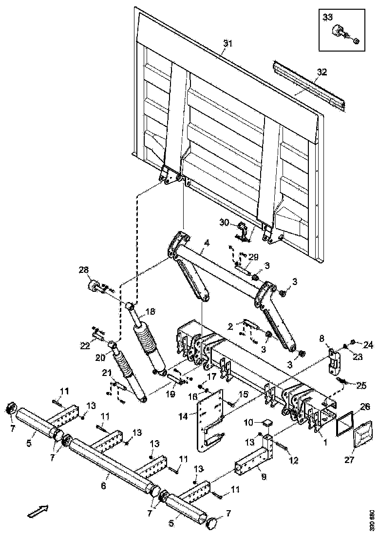 Buy 2128143 HYDR CYLIN SCANIA