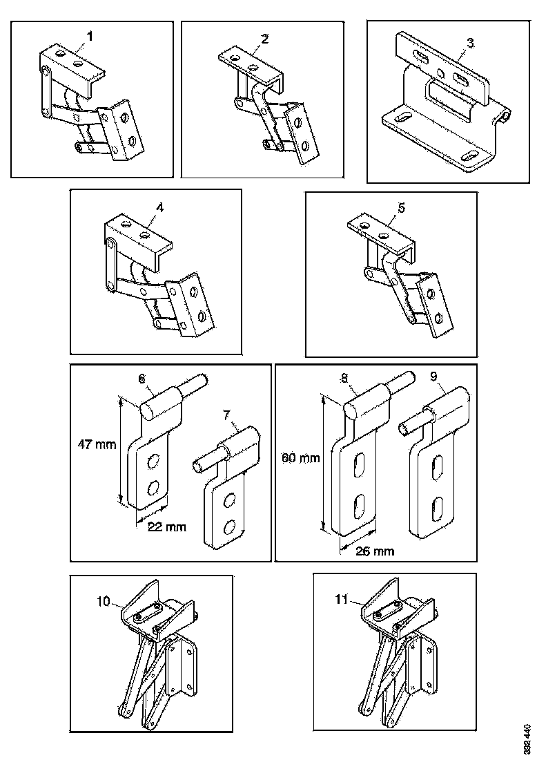Buy 2128565 HINGE SCANIA