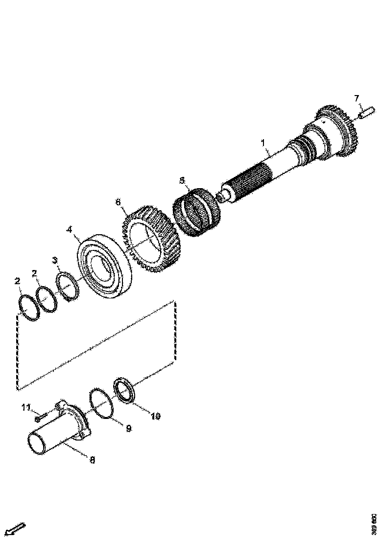 Buy 2133342 GEAR SCANIA