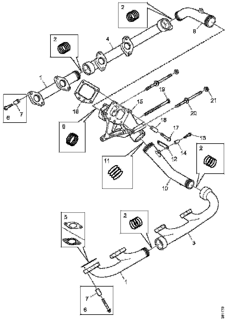 Buy 2137885 EXHAUST MANIFOLD SCANIA