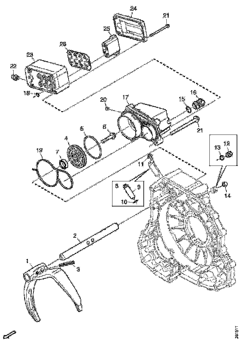 Buy 2138144 GEAR SEL S SCANIA