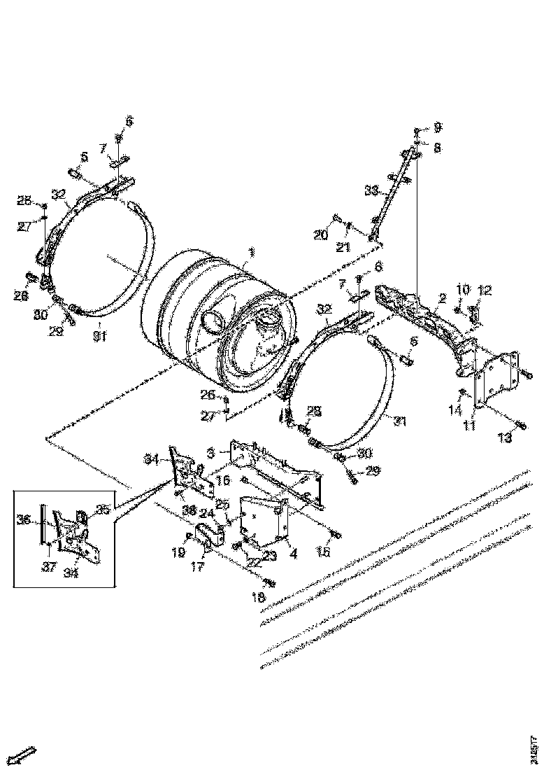Buy 2139441 BRACKET SCANIA