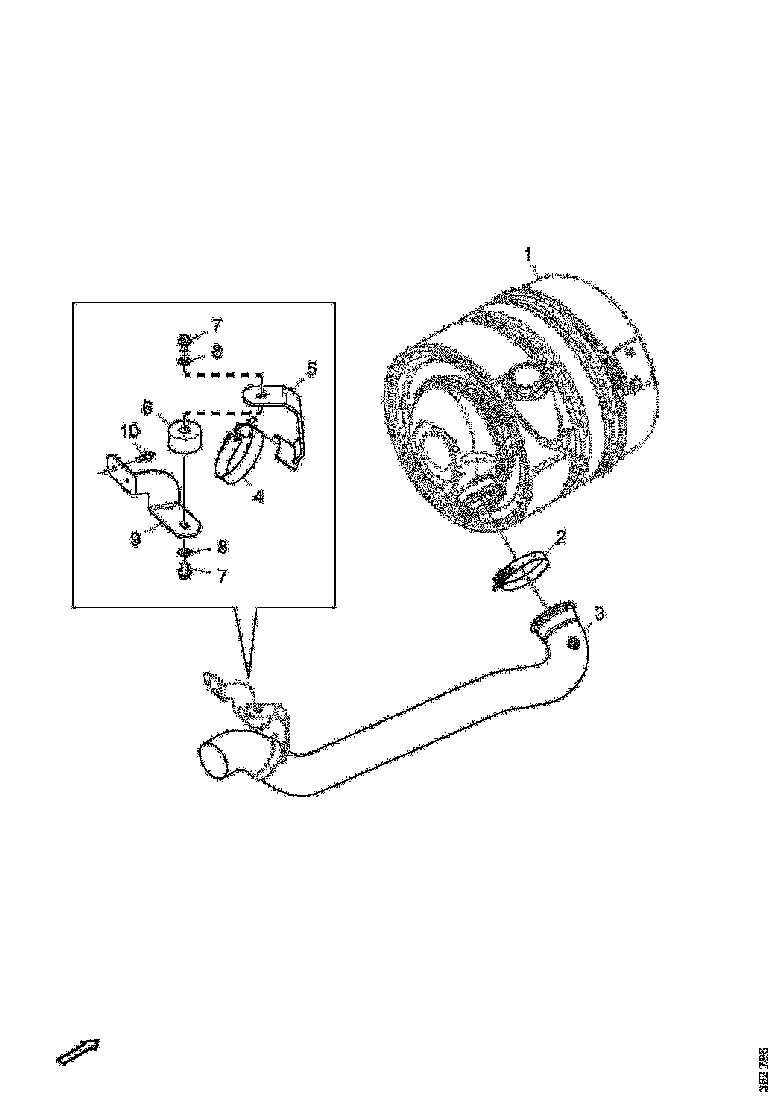 Buy 2140616 EXHAUST PIPE SCANIA
