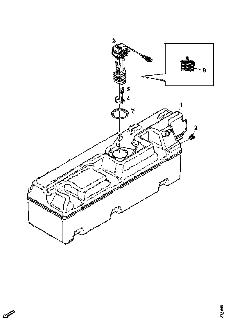 Buy 2140807 REDUCTANT PICK-UP UNIT SCANIA