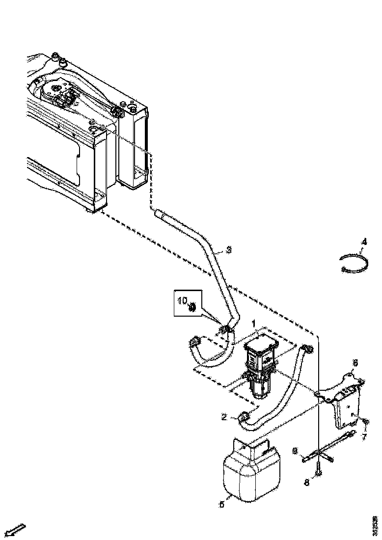 Buy 2141219 COOLANT PIPE SCANIA
