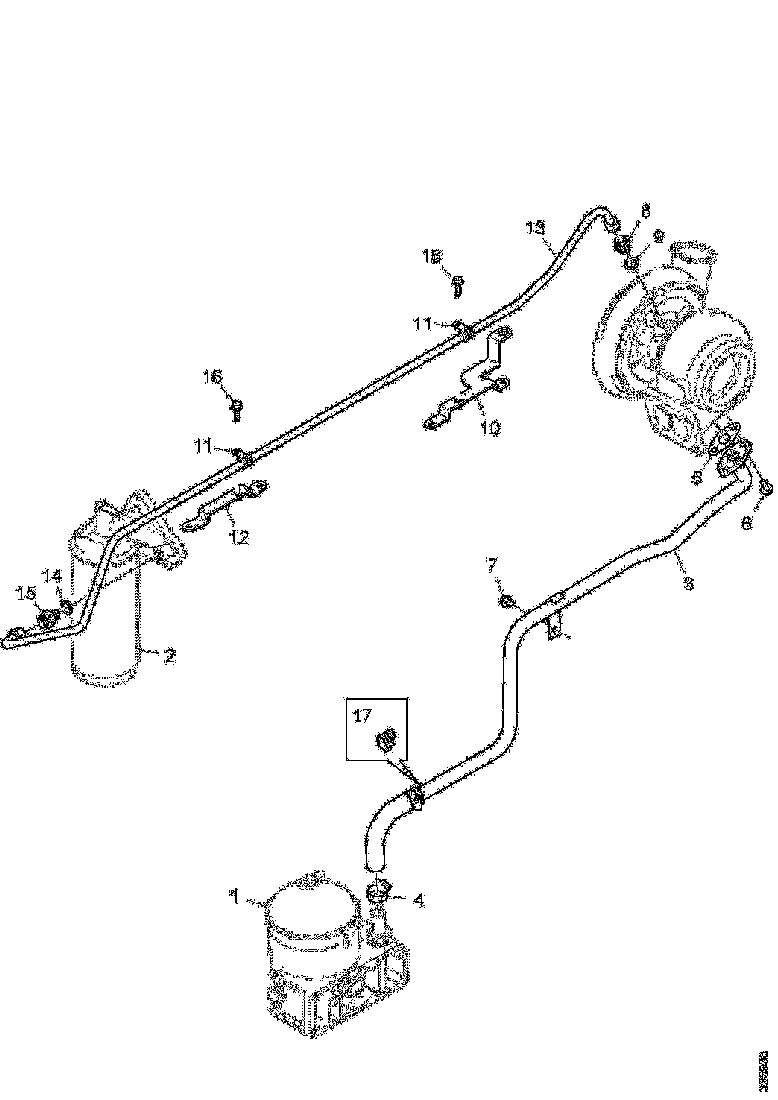 Buy 2141804 LUBRICATION PIPE SCANIA