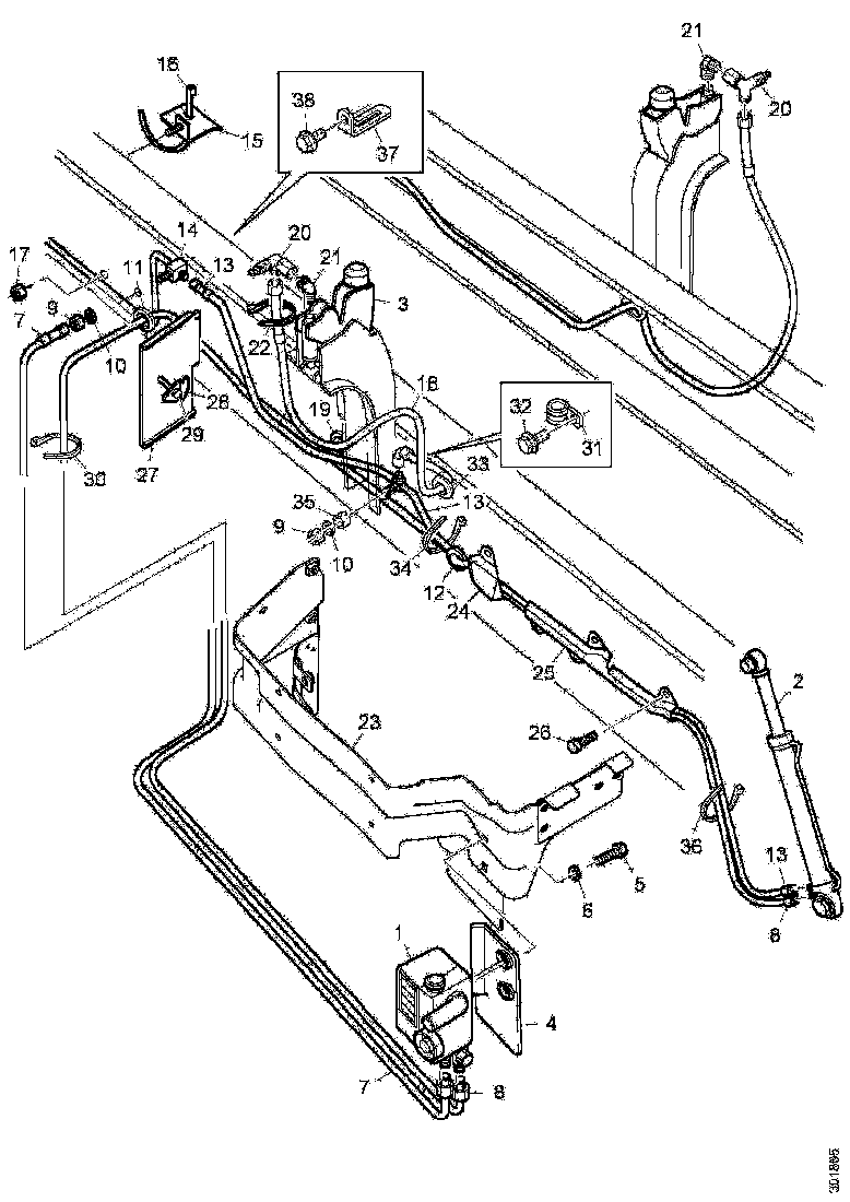 Buy 2142553 HOSE ASSEMBLY SCANIA