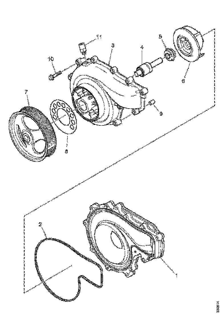 Buy 2142811 COOLANT PUMP SCANIA
