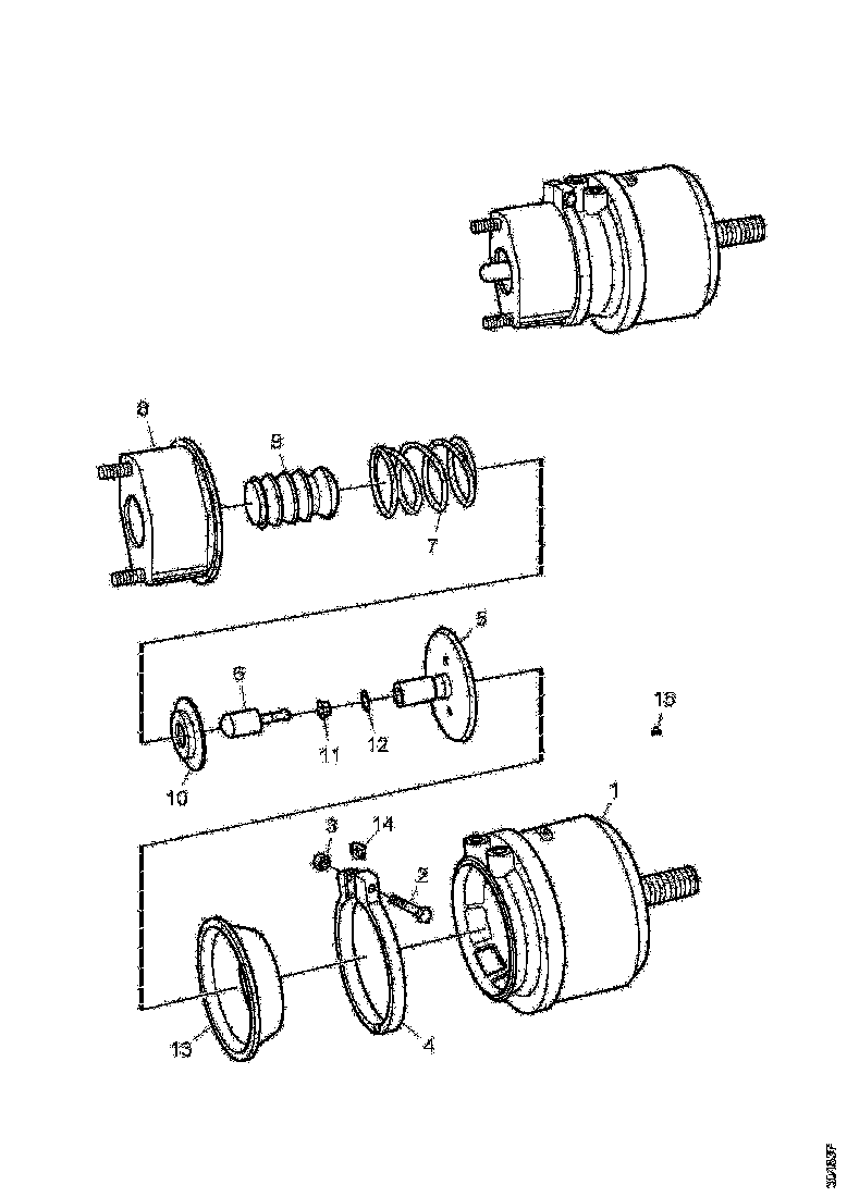 Buy 2147779 SPRING BRAKE CHAMBER SCANIA