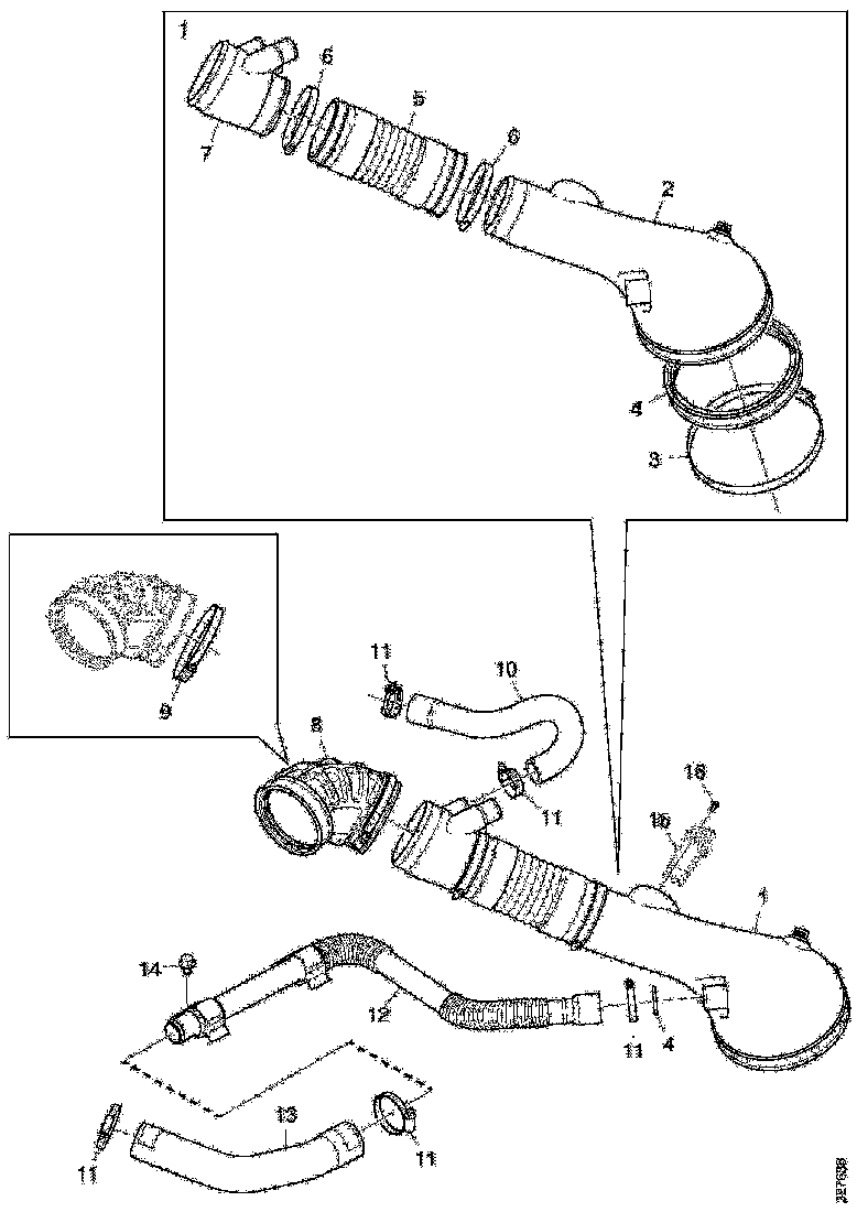 Buy 2147883 FLEXIBLE HOSE SCANIA