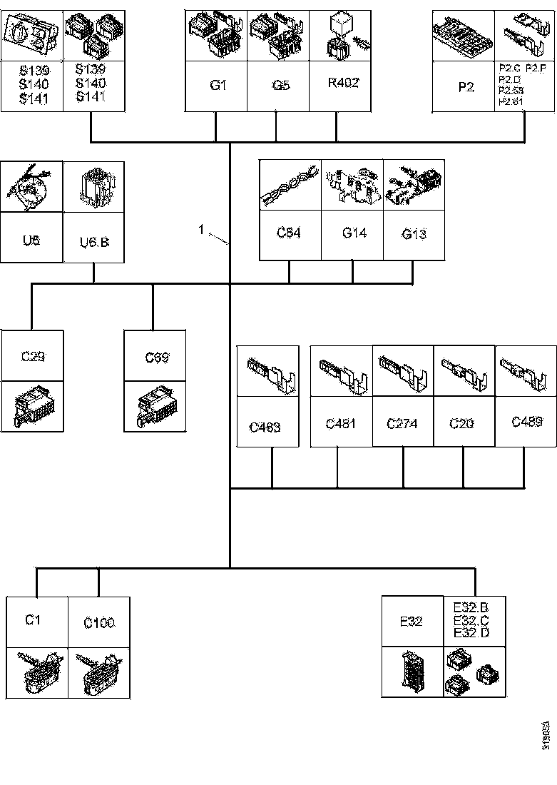 Buy 2149212 CABLE HARNESS SCANIA