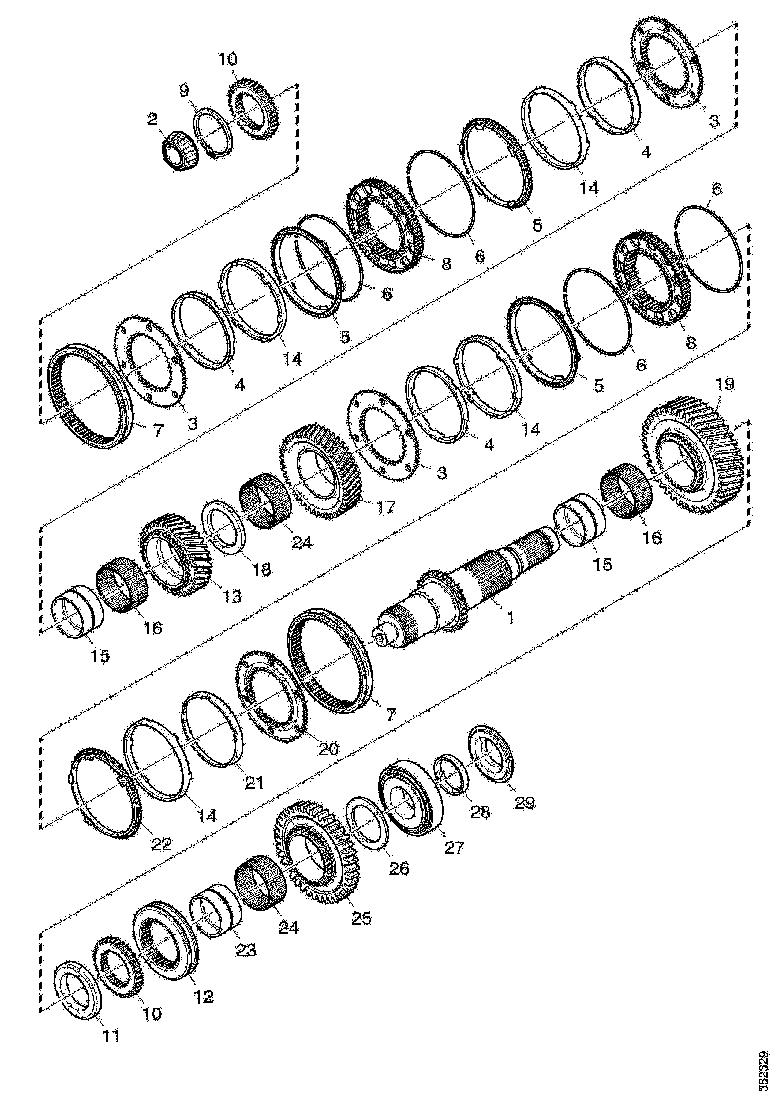 Buy 2152762 MAINSHAFT SCANIA