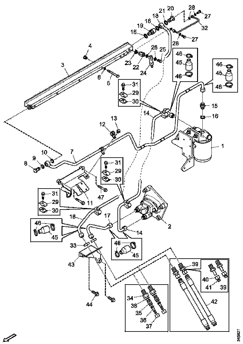 Buy 2152785 FUEL PIPE SCANIA