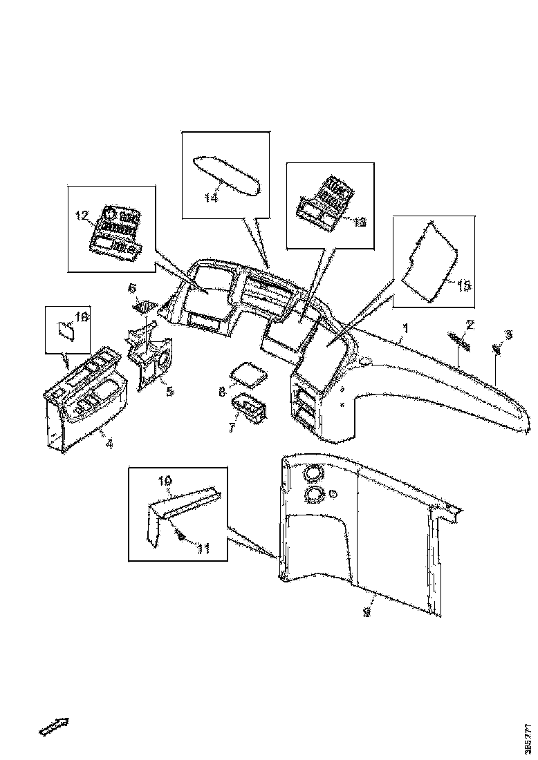 Buy 2153172 MOUNTING PARTS SCANIA