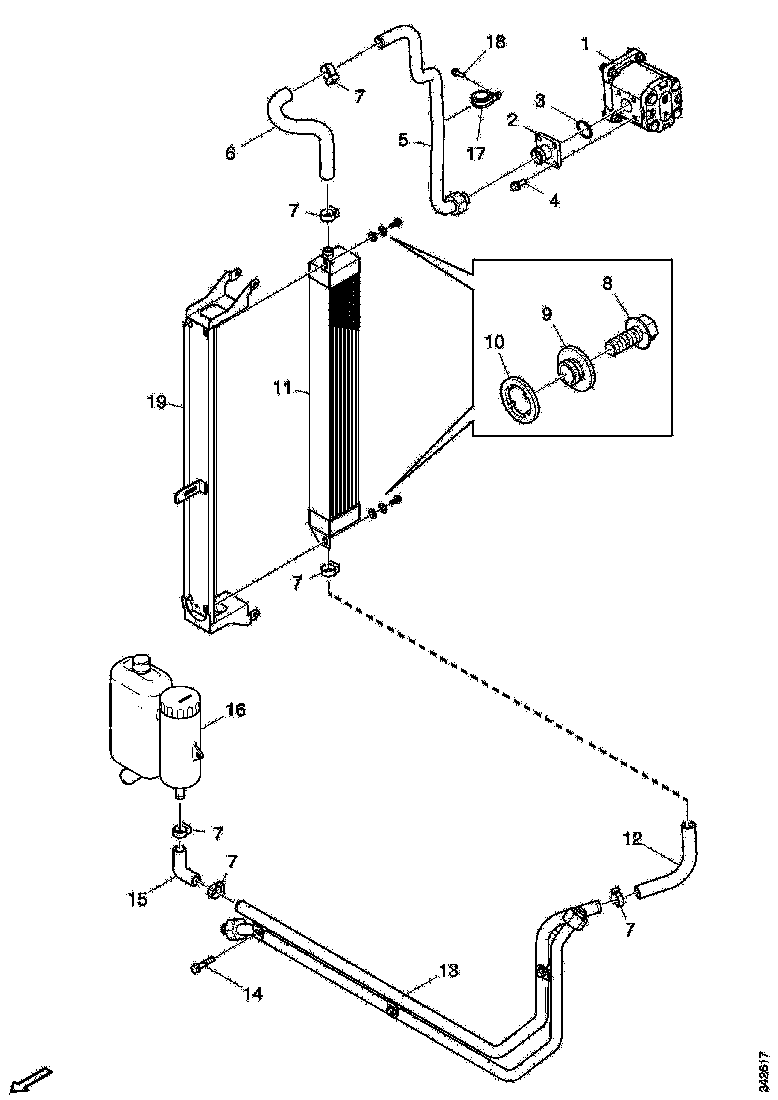 Buy 2154547 HYDRAULIC PIPE SCANIA