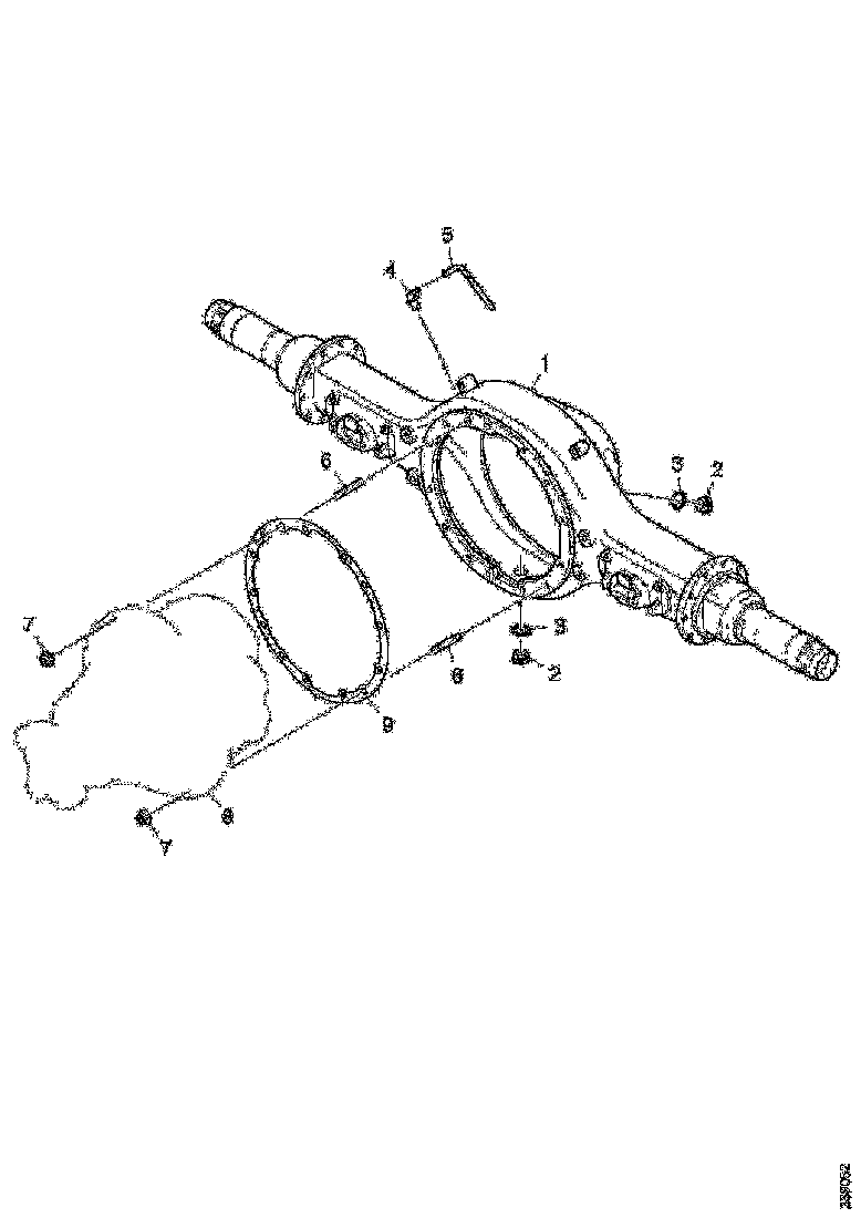 Buy 2159499 REAR AXLE SCANIA