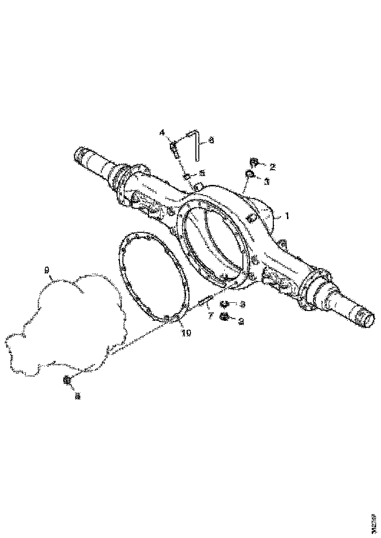 Buy 2159511 REAR AXLE SCANIA