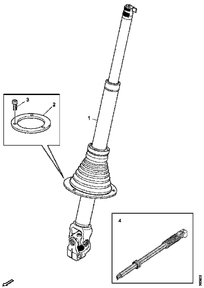 Buy 2159933 STEERING COLUMN SCANIA