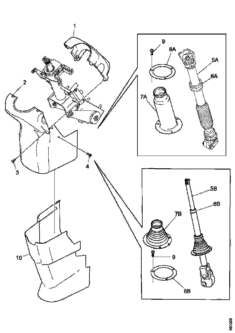 Buy 2159935 STEERING COLUMN SCANIA