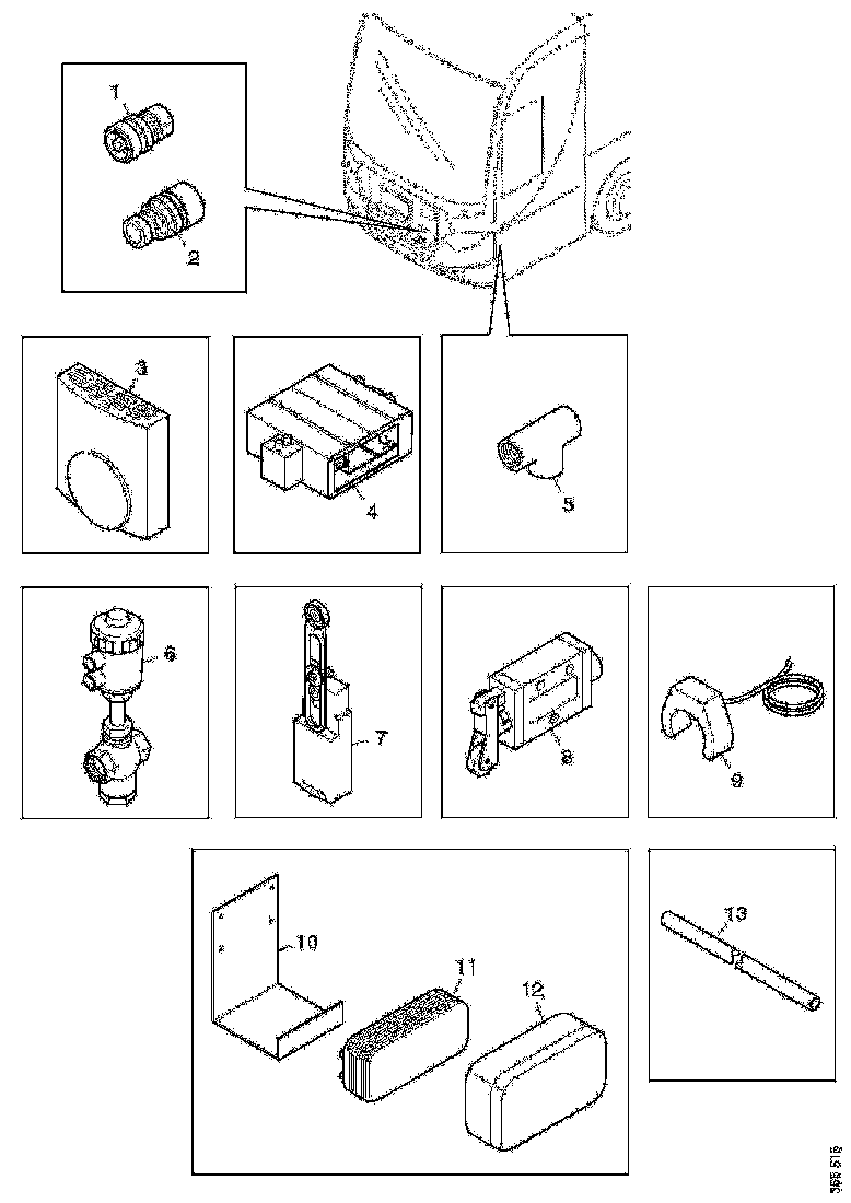 Buy 2161532 THERMOSTAT SCANIA