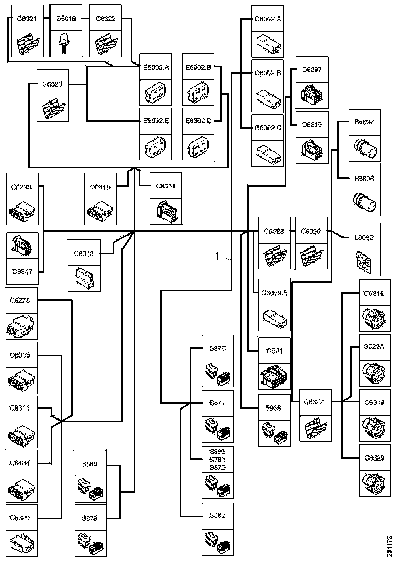 Buy 2161794 CABLE HARNESS SCANIA