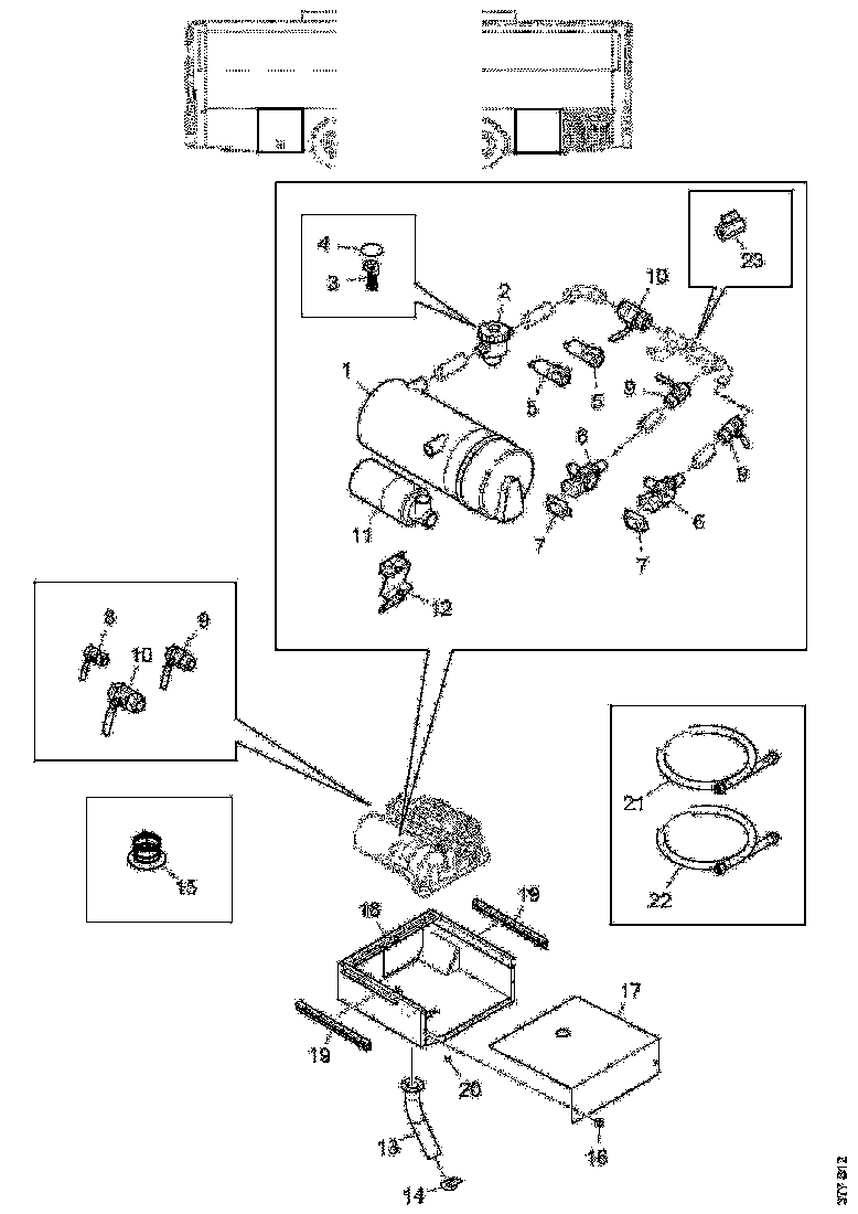 Buy 2162263 ATTACHING PLATE SCANIA