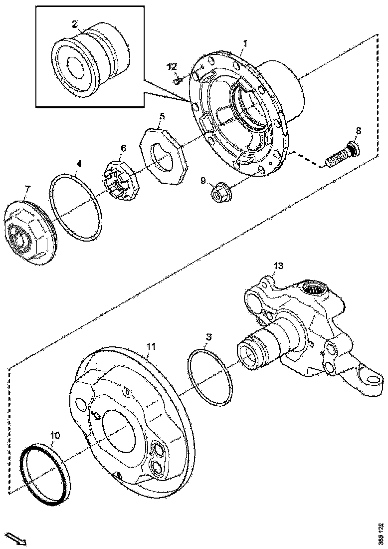 Buy 2162265 HUB CAP SCANIA