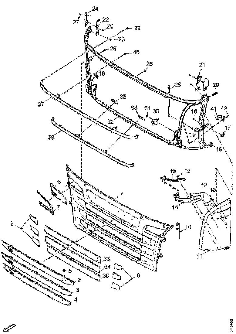 Buy 2162650 VANE SCANIA