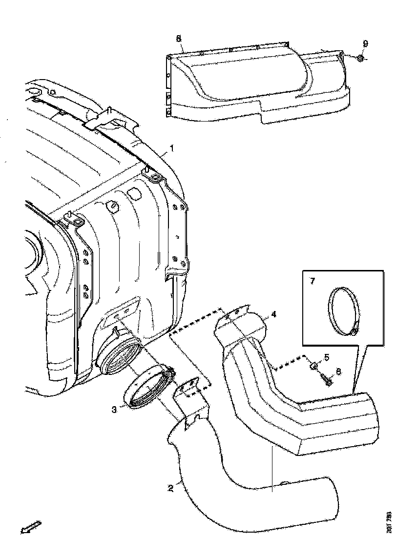 Buy 2162966 EXHAUST PIPE SCANIA