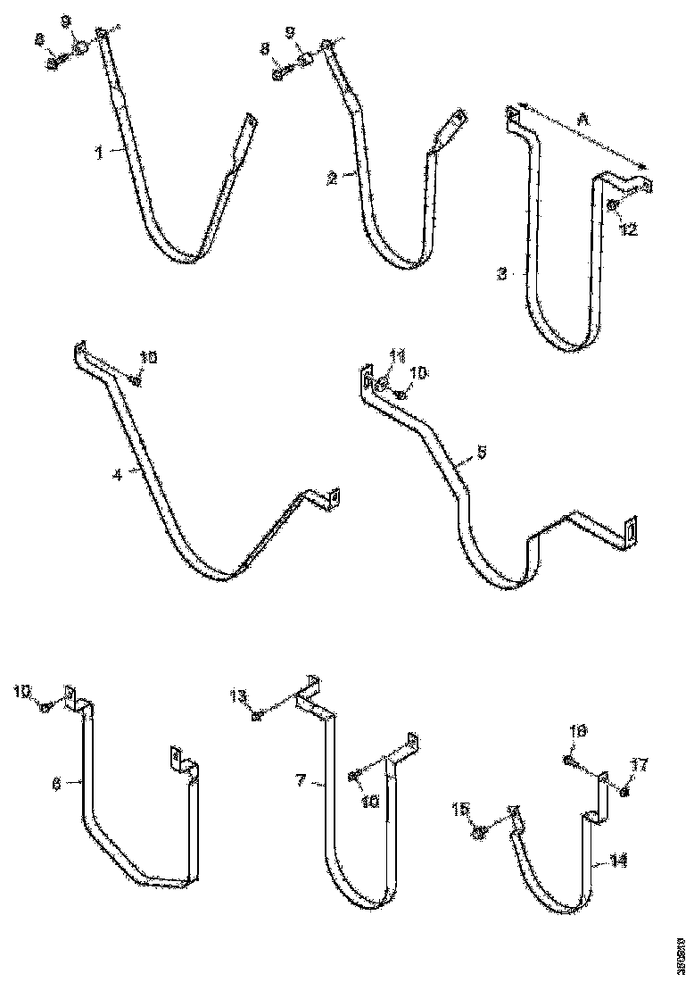 Buy 2164167 PROPELLER SHAFT SAFETY STRAP SCANIA
