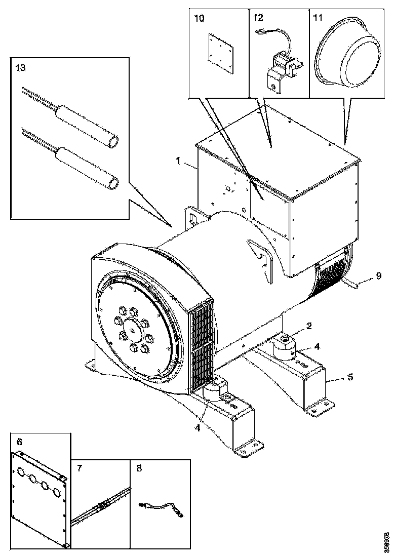 Buy 2167737 GENERATOR SCANIA