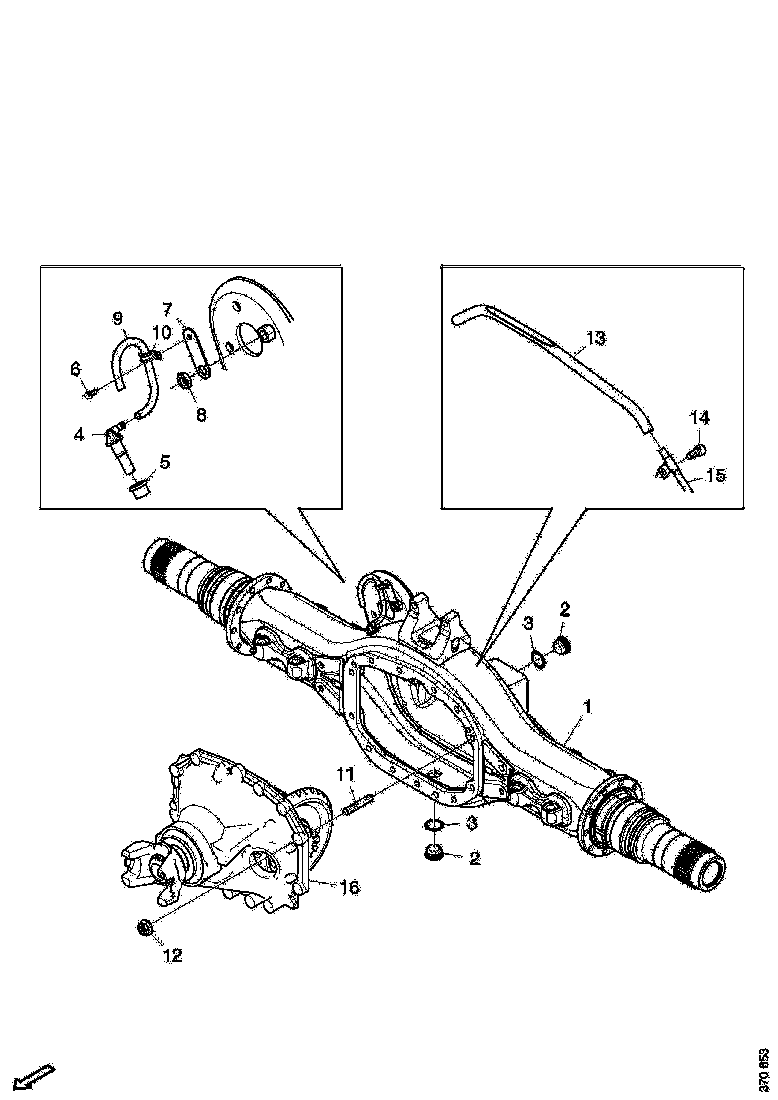 Buy 2168943 REAR AXLE SCANIA