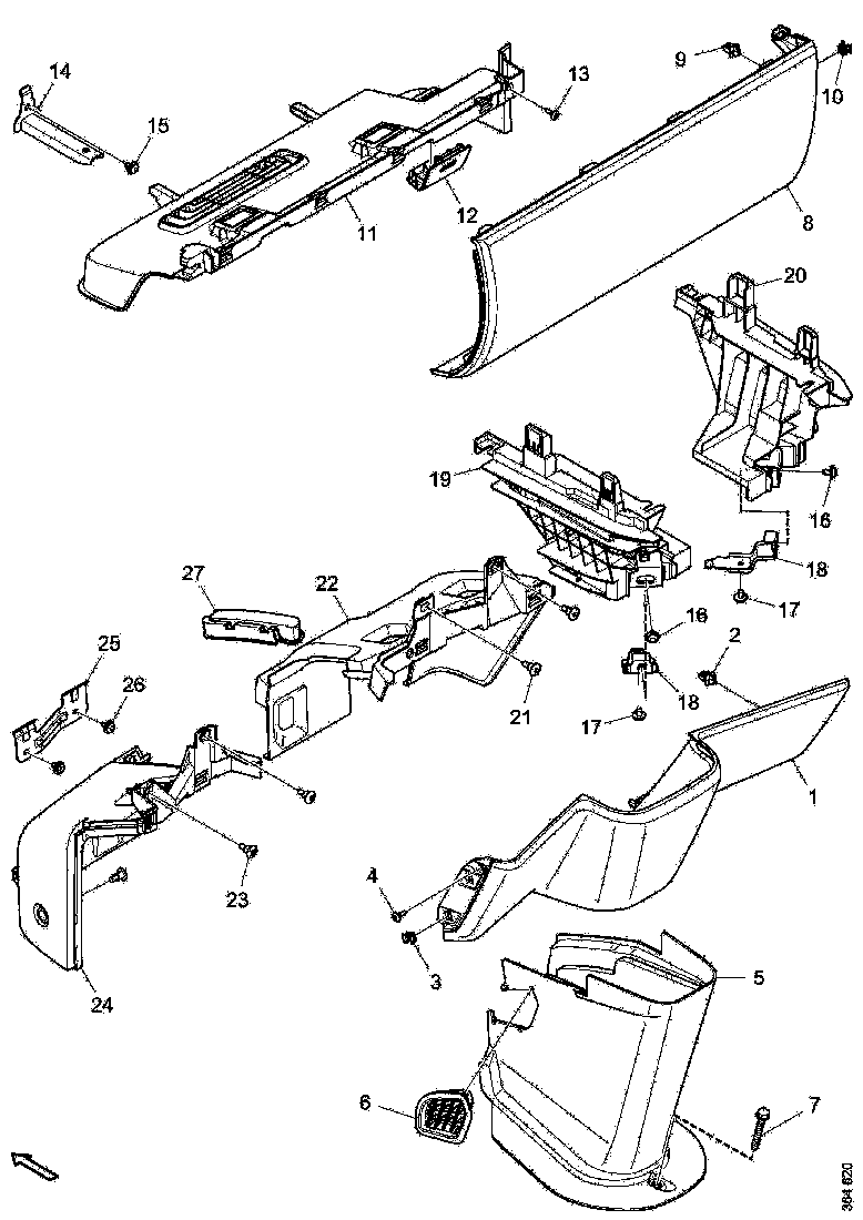 Buy 2169960 STEERIG COLUMN COVER SCANIA