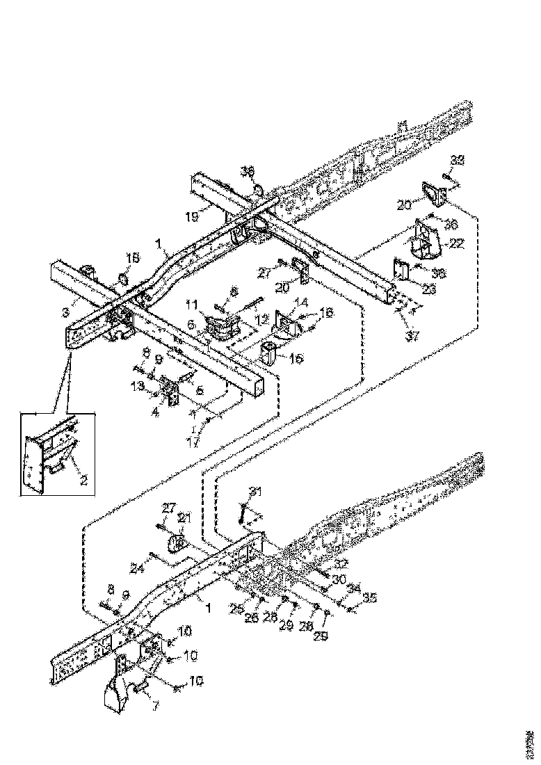 Buy 2170181 CROSS MEMBER SCANIA
