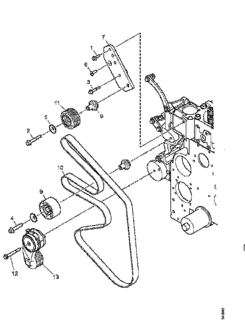 Buy 2171599 IDLER ROLLER SCANIA