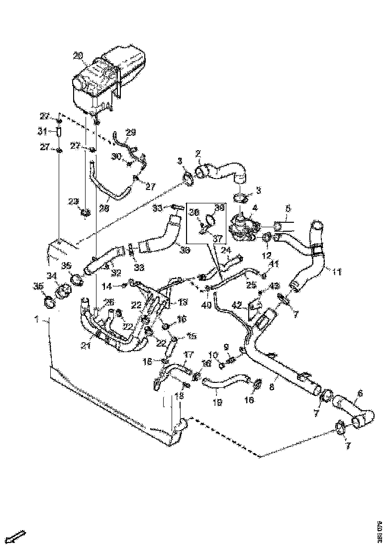 Buy 2173691 HOSE ASSEMBLY SCANIA