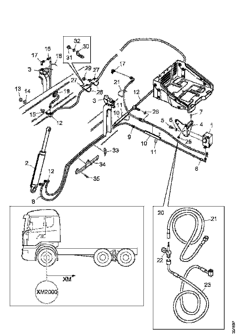 Buy 2175104 HOSE ASSEMBLY SCANIA