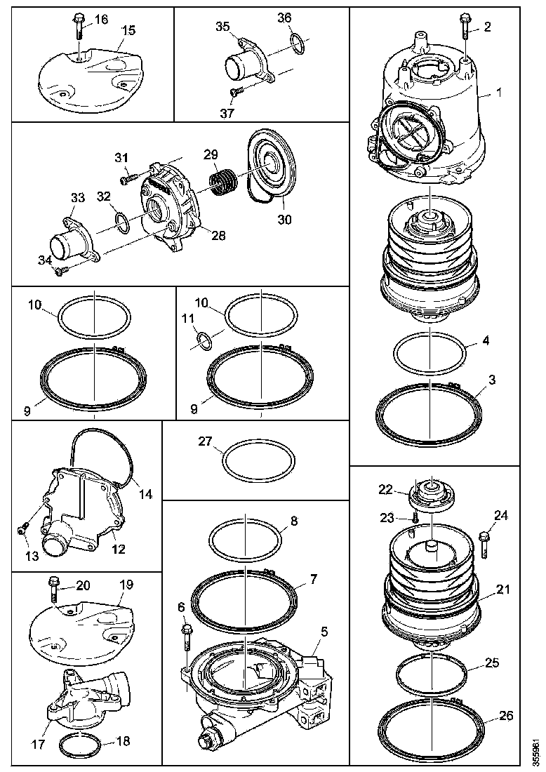 Buy 2176069 REPAIR KIT SCANIA