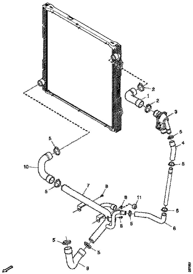 Buy 2176988 COOLANT PIPE SCANIA