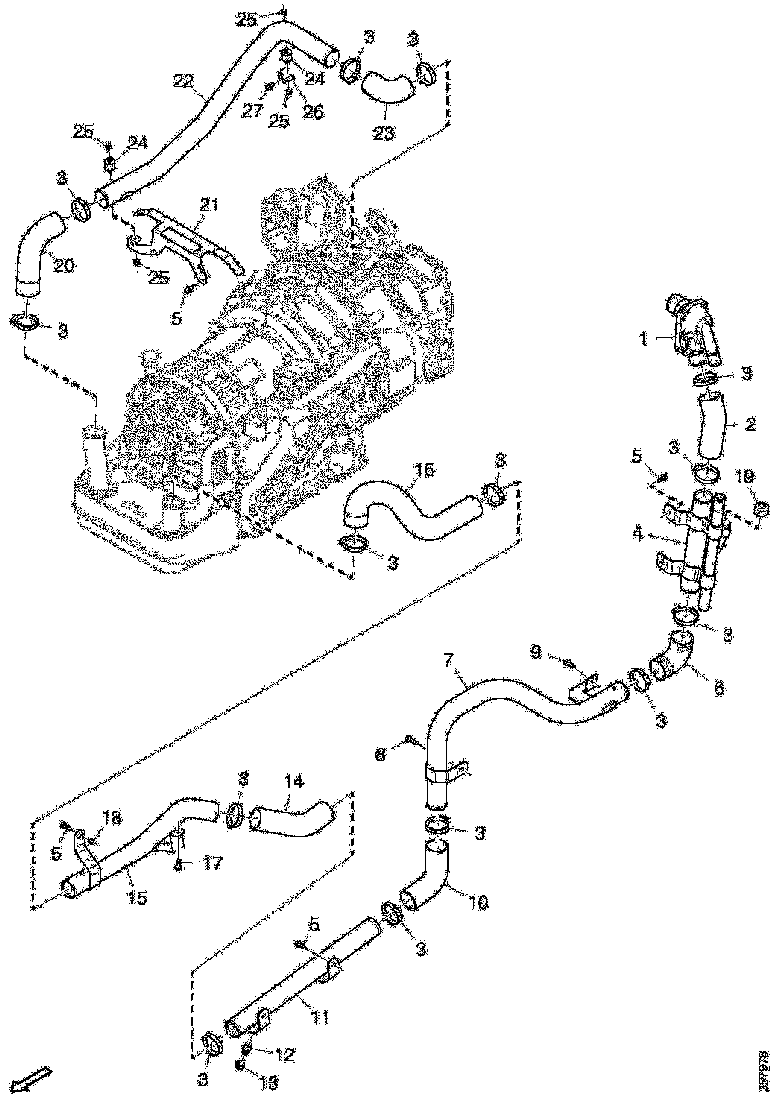 Buy 2177145 COOLANT HOSE SCANIA
