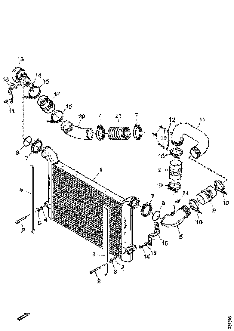 Buy 2178633 CHARGE AIR SCANIA