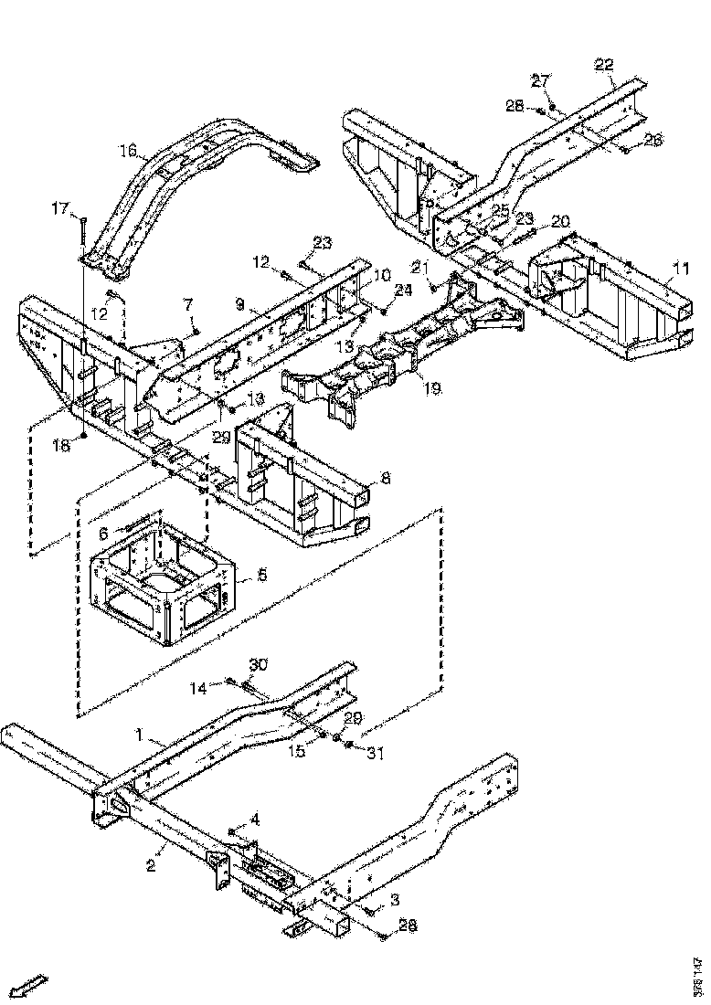 Buy 2182332 SIDE MEMBER SCANIA