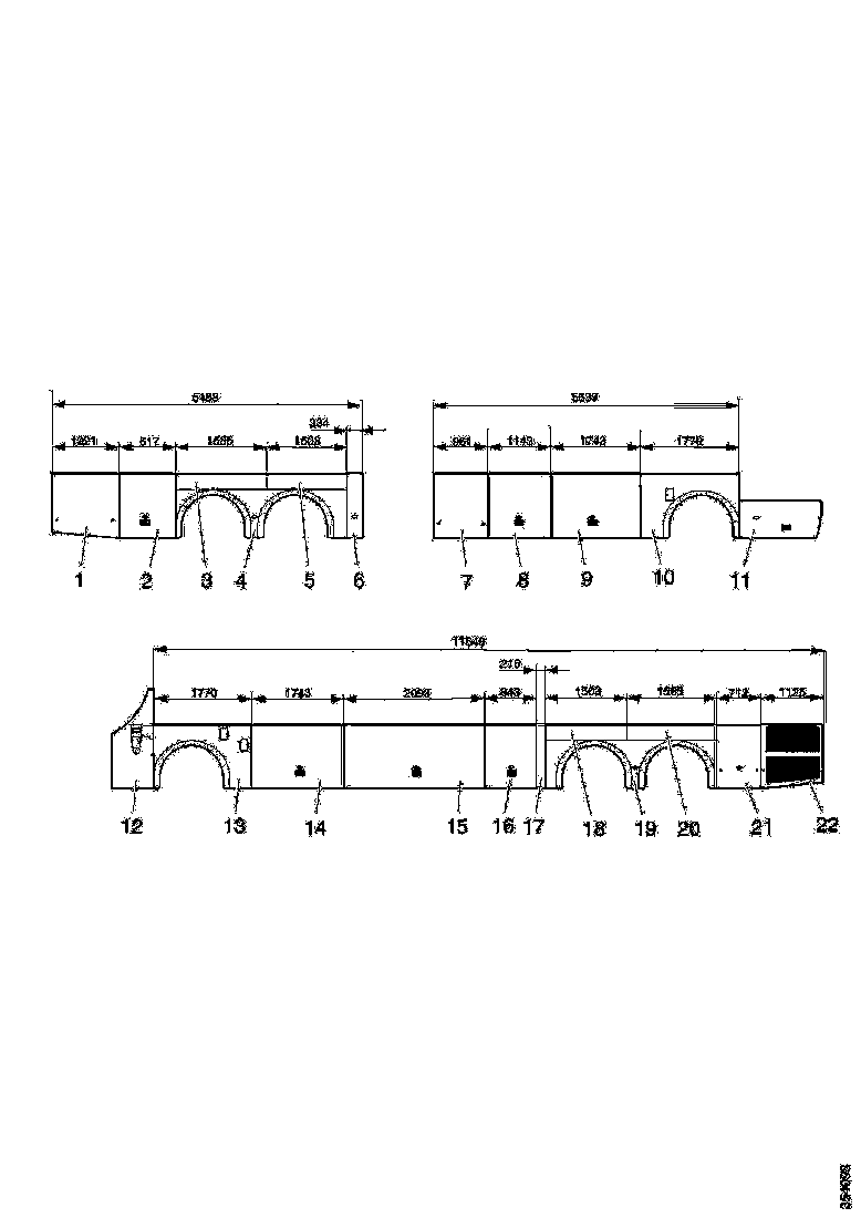 Buy 2182807 LUGGAGE COMPARTMENT DOOR SCANIA